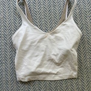 Lululemon align tank size 2 - good condition, a little discoloration around neck